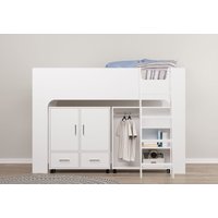 Eden Mid Sleeper storage Single