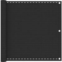 Berkfield Home Balcony Screen HDPE 90x600 cm Anthracite in Black