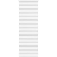 Berkfield Home Zebra Blind White 80x200 cm Fabric Width 75.9 cm Polyester