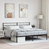 Metal Bed Frame Headboard 183x213 cm