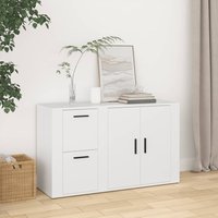 Berkfield Home Sideboard White 100x33x59.5 cm Engineered Wood