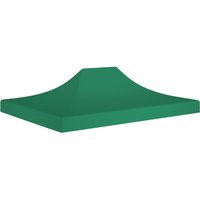 Berkfield Home Party Tent Roof 4.5x3 m Green 270 g/m ²