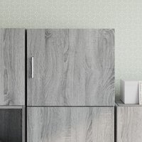 Berkfield Home Wall Cabinet Grey Sonoma 45x42.5x40 cm Engineered Wood