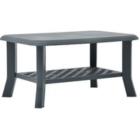 Berkfield Home Coffee Table Green 90x60x46 cm Plastic | Size: 90 x 60 x 46 cm