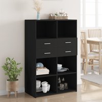 Highboard 80x42.5x124 cm Engineered Wood