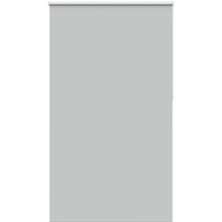 Berkfield Home Roller Blind Blackout Light Grey 130x210 cm Fabric Width 126.6 cm Polyester