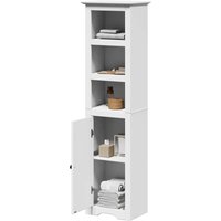 Berkfield Home Bathroom Cabinet BODO White 44x30x160 cm | Size: 44 x 30 x 160 cm