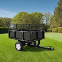Berkfield Home Tipping Trailer for Lawn Mower 300 kg Load