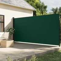 Berkfield Home Retractable Side Awning Dark Green 220x300 cm