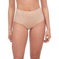 Chantelle Women's Easy Feel Norah High Waisted Covering Full Brief in Nude | Size: 16