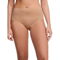 Chantelle Women's SoftStretch Stripes High Waist Brief in Nude