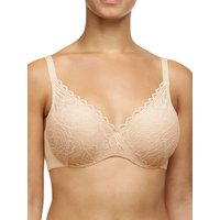 Chantelle Women's Floral Touch Covering Memory Foam Bra in Nude | Size: 40C