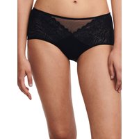 Chantelle Women's Easy Feel Floral Touch Covering Shorty in Black | Size: 16