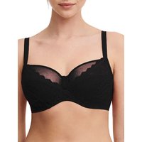 Chantelle Women's Easy Feel Floral Touch Full Cup Bra in Black | Size: 32FF
