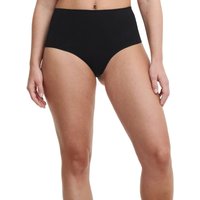Chantelle Women's Smooth Comfort Sculpting High Waist Thong in Black | Size: 16
