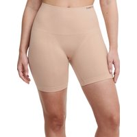 Chantelle Women's Smooth Comfort Sculpting Biker Shorts in Nude | Size: 16