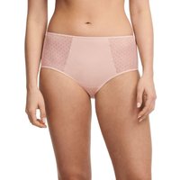 Chantelle Women's Norah Chic High-Waisted Full Brief in Pink | Size: 14