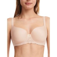 Chantelle Women's Easy Feel Marilyn Covering T-Shirt Bra - Golden Beige in Nude | Size: 34F