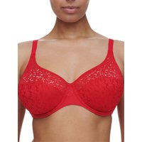 Chantelle Women's Easy Feel Norah Covering Moulded Bra in Red | Size: 40B