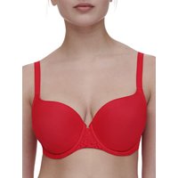 Chantelle Women's Norah Covering T-Shirt Bra in Red | Size: 32B