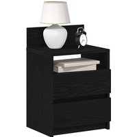 Bedside Cabinet 2 Drawers 40x33x60 cm x 33 x 60 cm