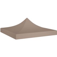 Berkfield Home Party Tent Roof 3x3 m Taupe 270 g/m ² in Beige