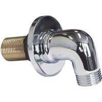 Chrome Traditional Plated Brass Shower Outlet Elbow