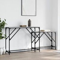 Berkfield Home Nesting Console Tables 2 pcs Grey Sonoma Engineered Wood