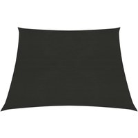 Berkfield Home Sunshade Sail 160 g/m ² Black 3/4x2 m HDPE