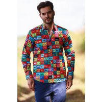 Famous Cars Print Shirt