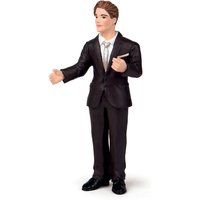 Enchanted World Groom Costume Toy Figure Three Years & Above Black White