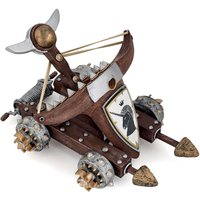 Fantasy World Arrow Firing Catapult Toy Figure Accessory Three Years & Above Brown Silver