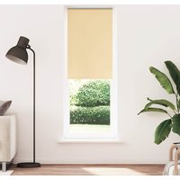 Berkfield Home Roller Blind Blackout Beige 80x230 cm Fabric Width 75.7 cm Polyester