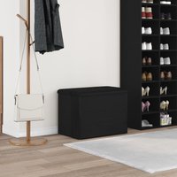 Storage Bench Oak 60x40x45 cm Engineered Wood x 40 x 45 cm