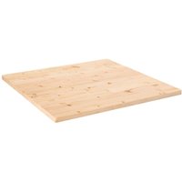 Table Top 70x70x2.5 cm Solid Wood Pine Square