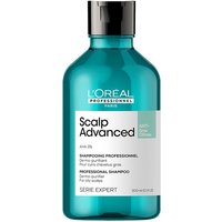 L'Oreal Professionnel Serie Expert Scalp Advanced Anti-Oiliness Dermo-Purifier Shampoo for Oily Scalps 300ml in Clear