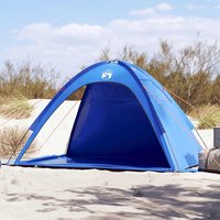 Berkfield Home Beach Tent Azure Blue Waterproof