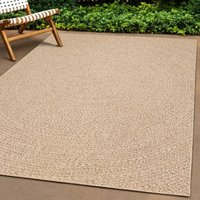 Rug ZIZUR 80x200 cm Jute Look Indoor & Outdoor