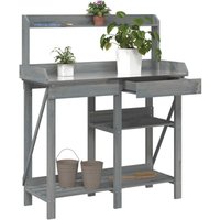 Potting Bench Shelves Solid Wood Fir