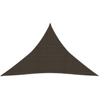 Berkfield Home Sunshade Sail 160 g/m ² Brown 5x5x6 m HDPE