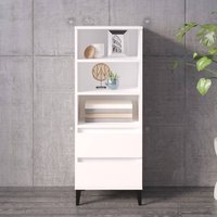 Berkfield Home Highboard White 40x36x110 cm Engineered Wood | Size: 40 x 36 x 110 cm