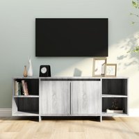 TV Cabinet Sonoma 130x35x50 cm Engineered Wood x 35 x 50 cm