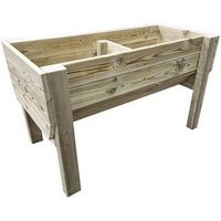 Raised Veg Trug Planter L52 x W150 x H60 cm Min. Assembly Required