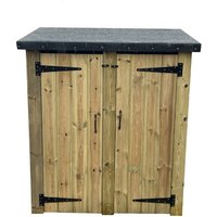 Double Tool Store Timber Minimal Assembly Required