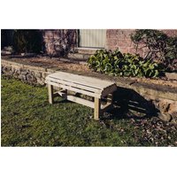 Backless Bench Timber Fully Assembled