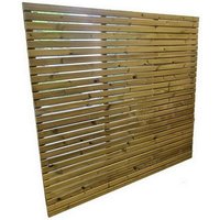 Contemporary Fence Panels L5 x W180 x H120 cm Fully Assembled