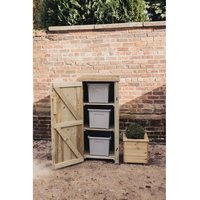Store Door Timber Partially Assembled