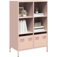 Berkfield Home Highboard Pink 68x39x103.5 cm Steel in Pink