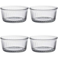 Oven Chef Glass Ramekins Crème Brulee Desserts 8.5cm Pack 4