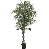 Berkfield Home Artificial Maple Tree 756 Leaves 200 cm Green